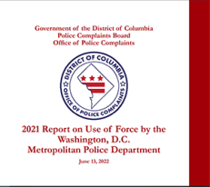Use of Force Report 2021